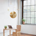 Chrona Dish Pendant Light-DWHOME