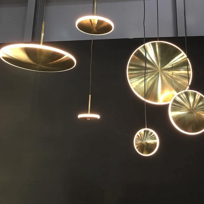 Chrona Dish Pendant Light-DWHOME