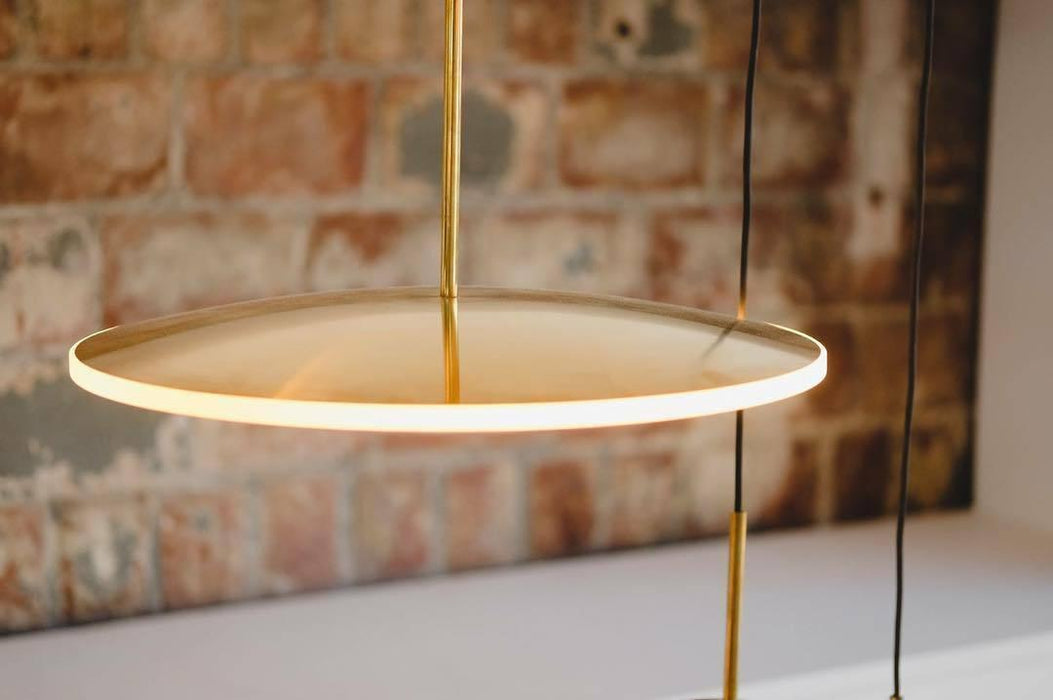 Chrona Dish Pendant Light-DWHOME
