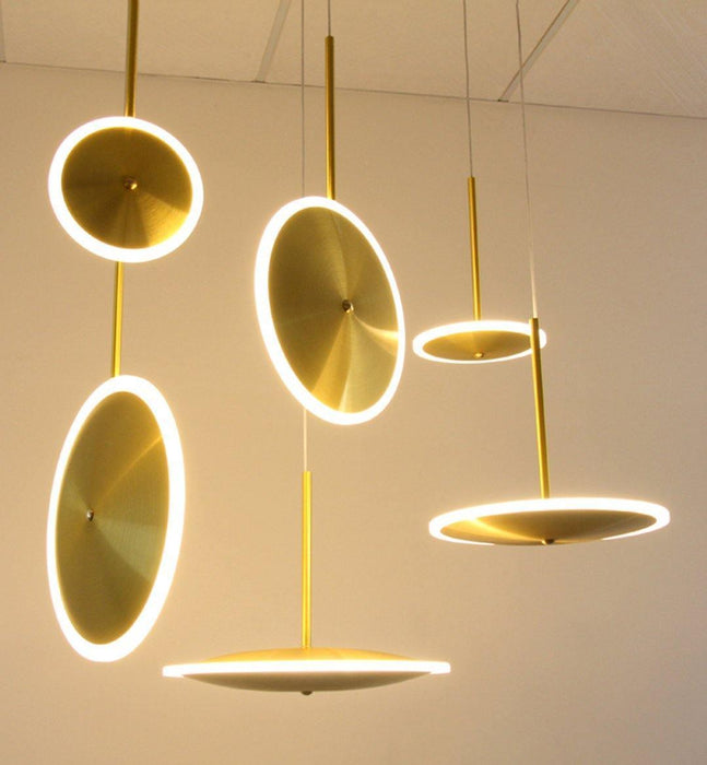 Chrona Dish Pendant Light-DWHOME