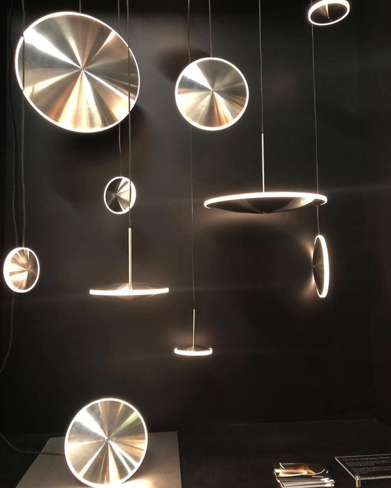 Chrona Dish Pendant Light-DWHOME