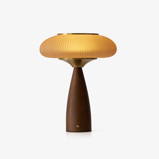 Cielo Wooden Rechargeable Table Lamp - Vakkerlight