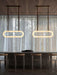 Circle Alabaster Chandelier - DWHOME