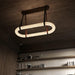 Circle Alabaster Chandelier - DWHOME