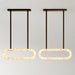 Circle Alabaster Chandelier - DWHOME
