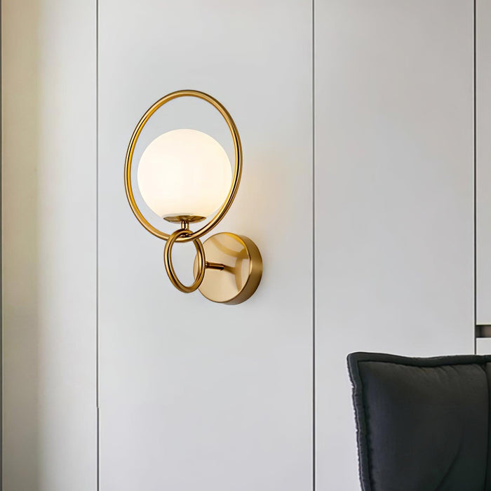 Circle Global Wall Lamp-DWHOME