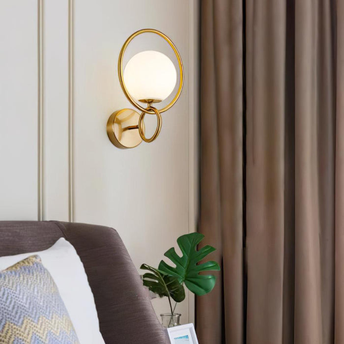 Circle Global Wall Lamp-DWHOME