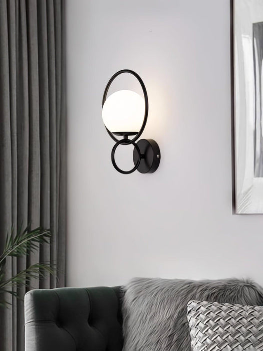 Circle Global Wall Lamp-DWHOME