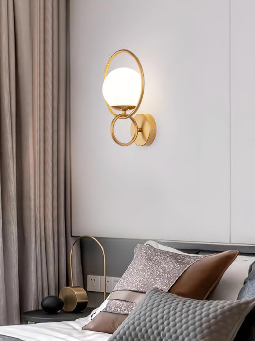 Circle Global Wall Lamp-DWHOME