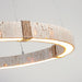 Circle Travertine Pendant Lamp-DWHOME