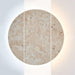 Circle Travertine Wall Lamp - Vakkerlight