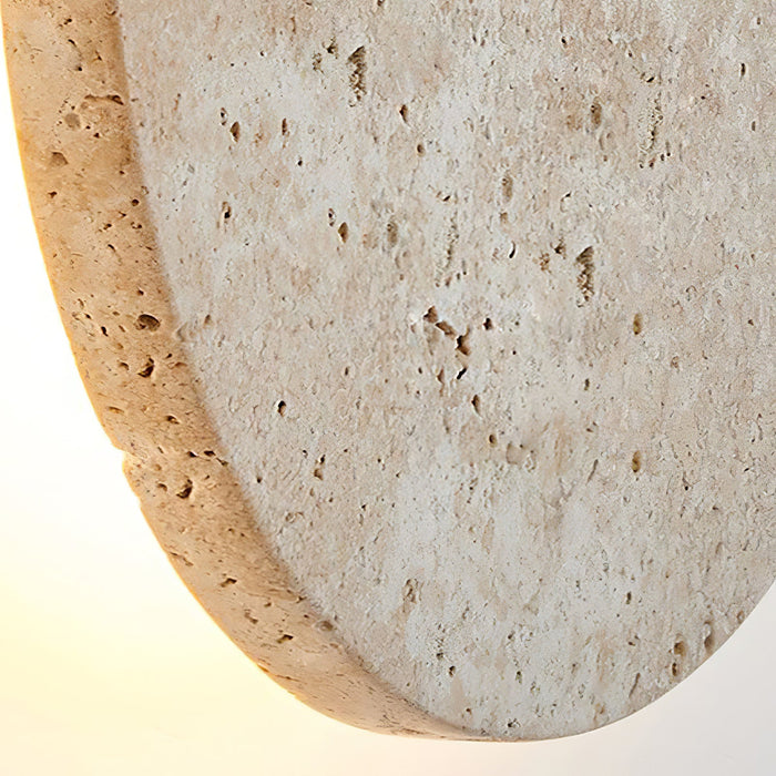 Circle Travertine Wall Lamp - Vakkerlight