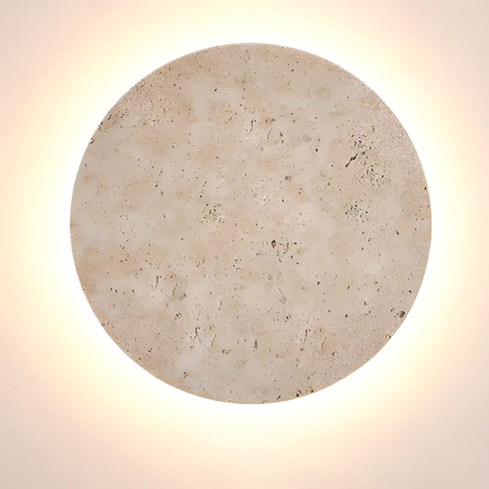 Circle Travertine Wall Lamp - Vakkerlight