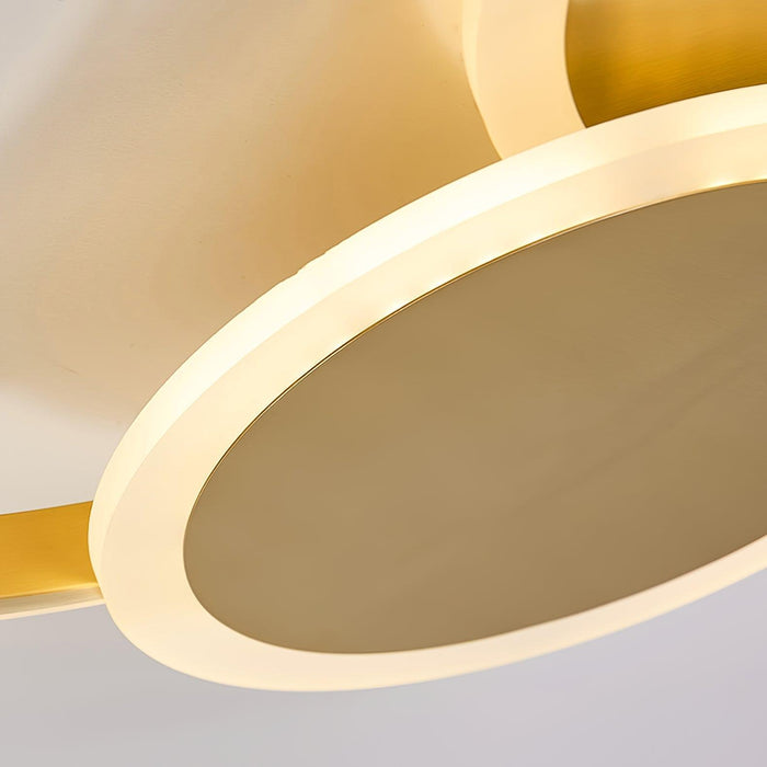 Circles LED Ceiling Light-DWHOME