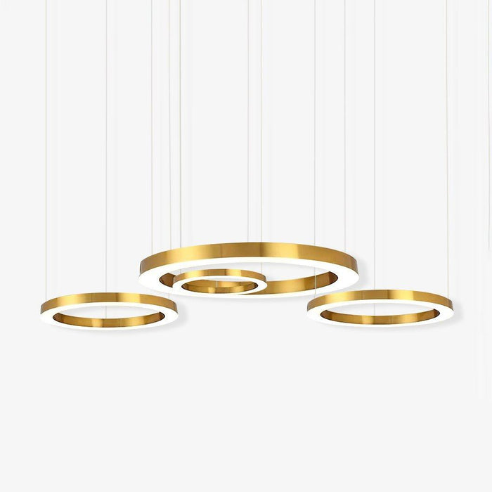 Ring LED Pendant Light-DWHOME