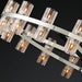 Circular Pendant Light with Crystal Glass Shades - DWHOME