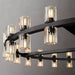 Circular Pendant Light with Crystal Glass Shades - DWHOME