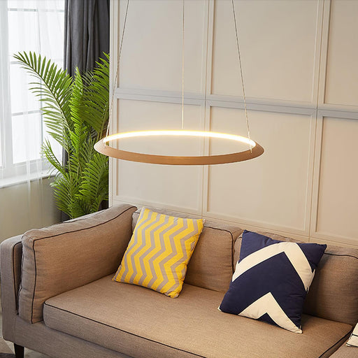 Circular LED Chandelier-DWHOME
