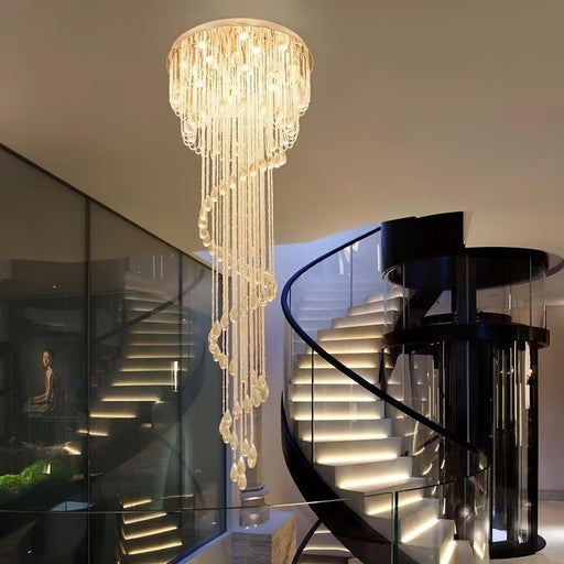 Classic Symphony Spiral Chandelier-DWHOME