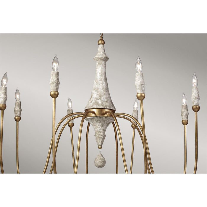 Clay Chandelier-DWHOME