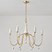 Clay Chandelier-DWHOME