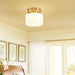 Clinio Flush Mount Ceiling Light-DWHOME