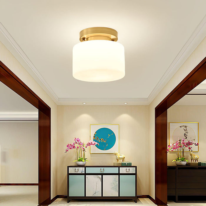 Clinio Flush Mount Ceiling Light-DWHOME