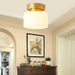 Clinio Flush Mount Ceiling Light-DWHOME