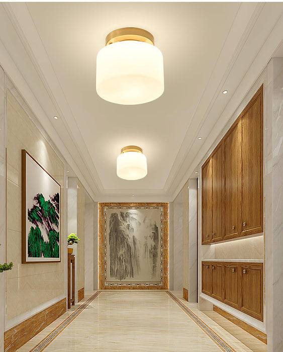 Clinio Flush Mount Ceiling Light-DWHOME