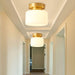 Clinio Flush Mount Ceiling Light-DWHOME