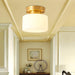 Clinio Flush Mount Ceiling Light-DWHOME