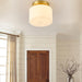 Clinio Flush Mount Ceiling Light-DWHOME