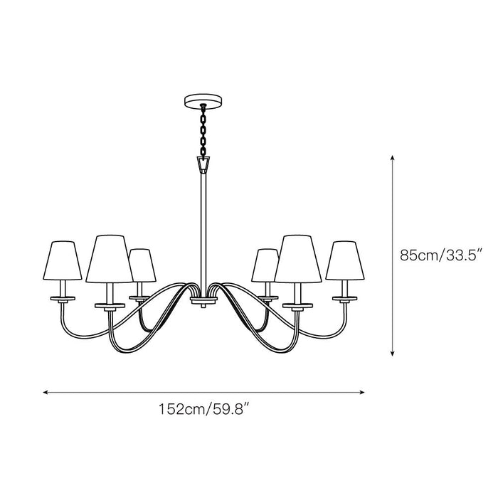 Cloverdale Chandelier-DWHOME