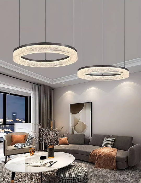 Coblitz Round LED Chandelier-DWHOME