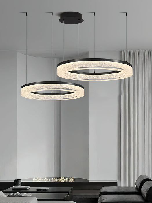 Coblitz Round LED Chandelier-DWHOME