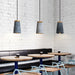 Coburg Wood Cement Pendant Light-DWHOME