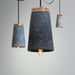 Coburg Wood Cement Pendant Light-DWHOME