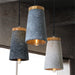 Coburg Wood Cement Pendant Light-DWHOME