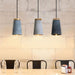 Coburg Wood Cement Pendant Light-DWHOME