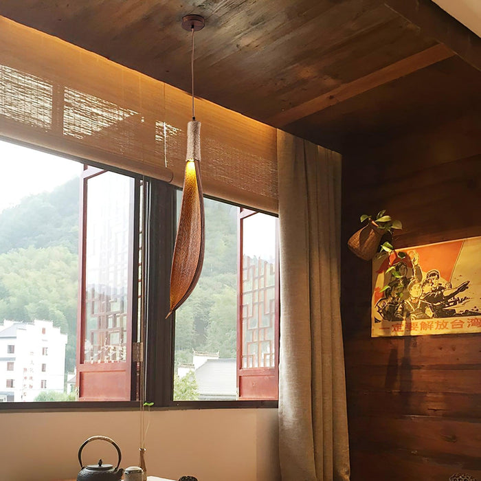 Cocoa Leaf Pendant Lamp-DWHOME