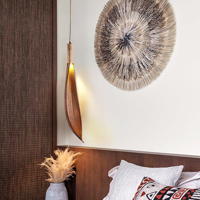 Cocoa Leaf Pendant Lamp-DWHOME