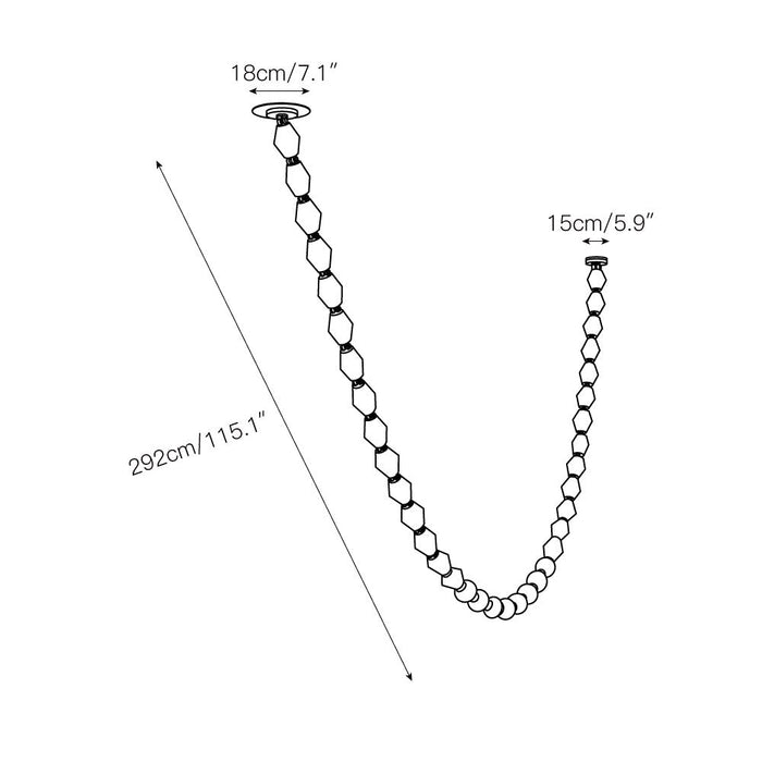 Collier Chandelier-DWHOME