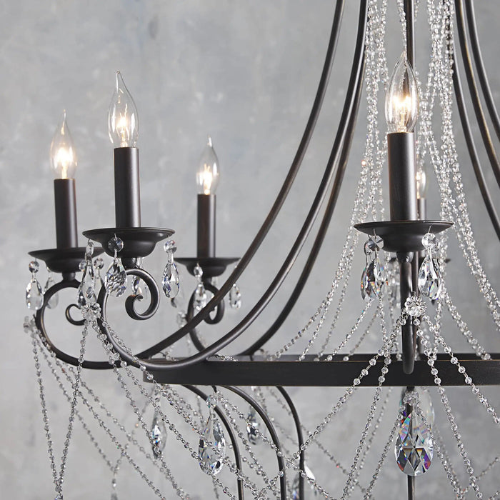 Collier Crystal Chandelier-DWHOME