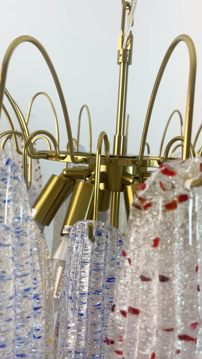 Colorful Murano Glass Chandelier-DWHOME