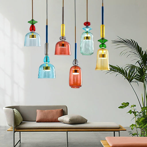 Colorful Candy Pendant Lamp-DWHOME