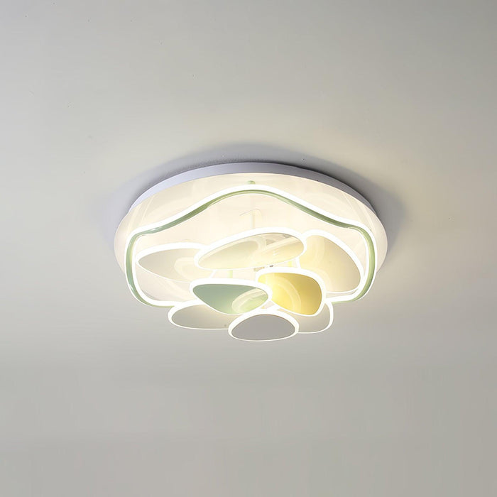 Colorful Cloud Round Ceiling Lamp-DWHOME