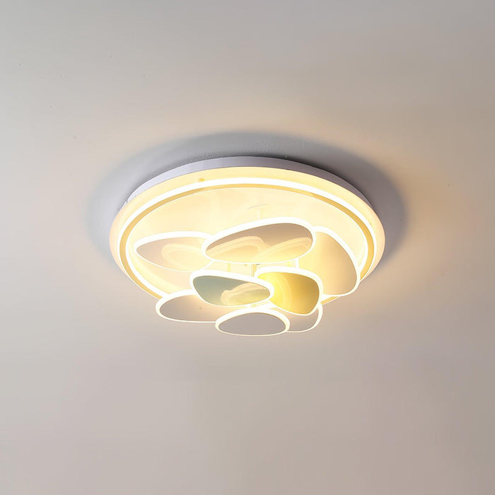 Colorful Cloud Round Ceiling Lamp-DWHOME