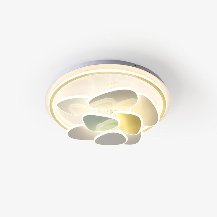 Colorful Cloud Round Ceiling Lamp-DWHOME