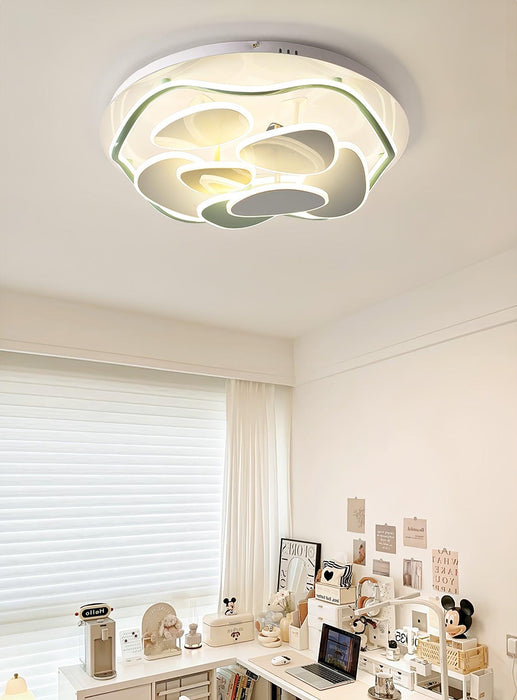 Colorful Cloud Round Ceiling Lamp-DWHOME