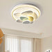 Colorful Cloud Round Ceiling Lamp-DWHOME